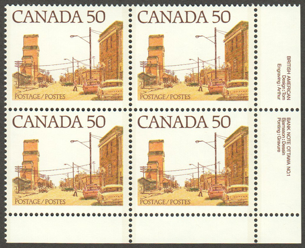 Canada Scott 723 MNH PB LR (A2-4) - Click Image to Close